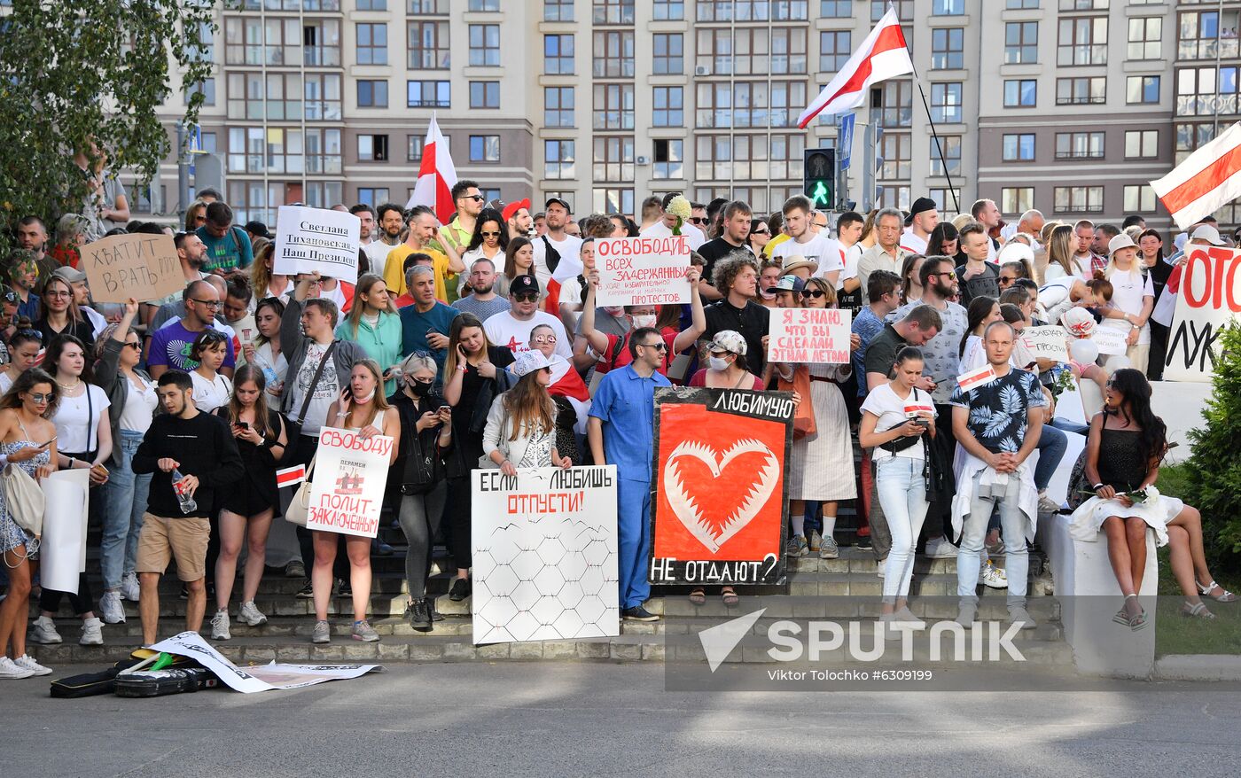 Belarus Presidential Election Protest
