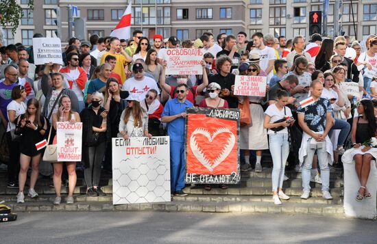 Belarus Presidential Election Protest