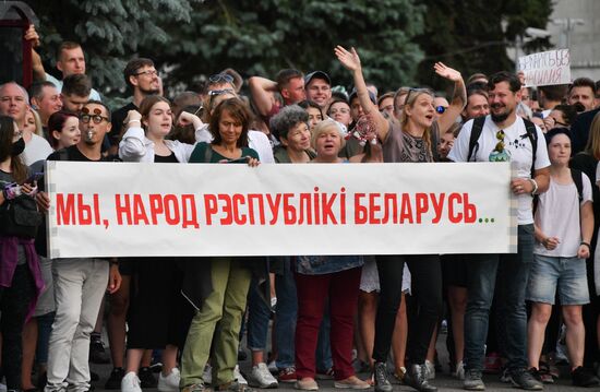 Belarus Presidential Election Protest