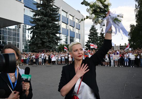 Belarus Presidential Election Protest