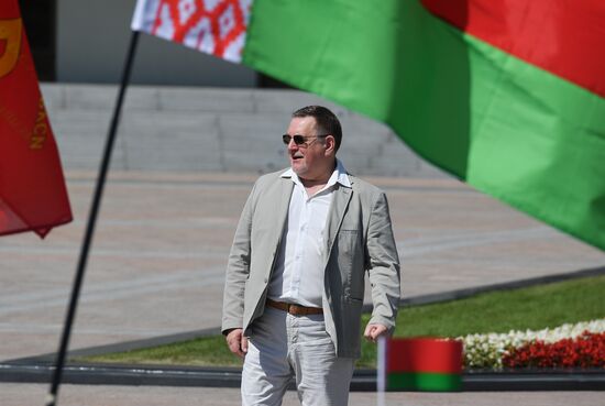 Belarus Lukashenko Supporters