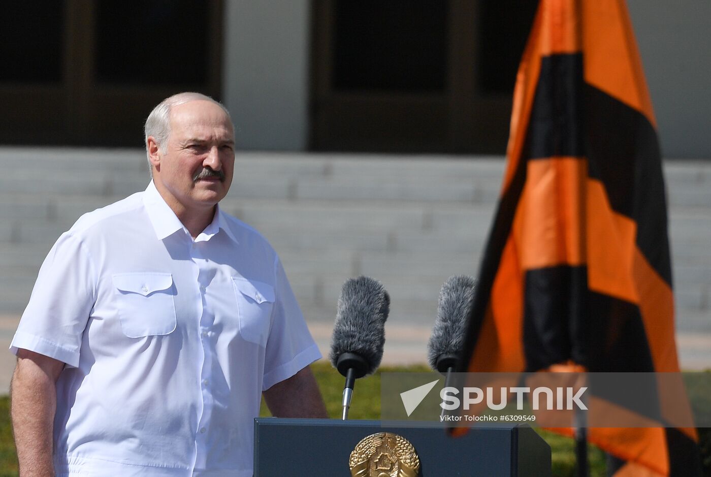 Belarus Lukashenko Supporters