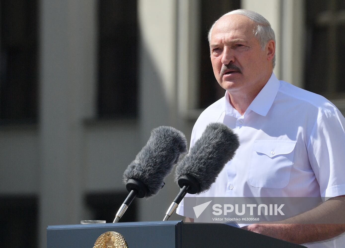 Belarus Lukashenko Supporters