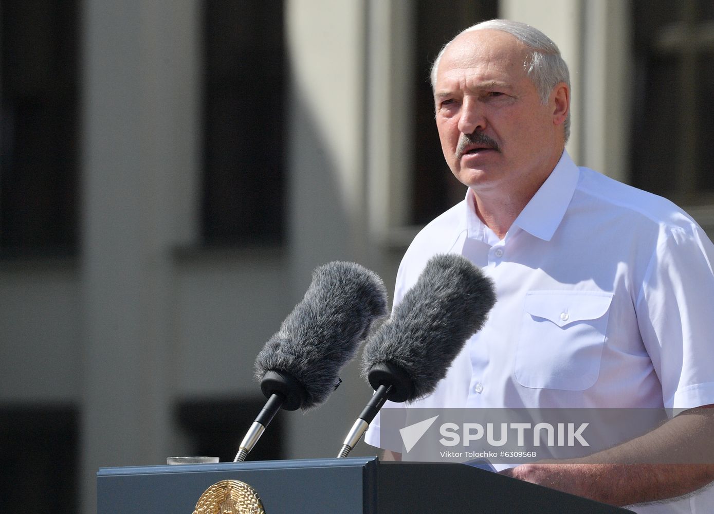 Belarus Lukashenko Supporters