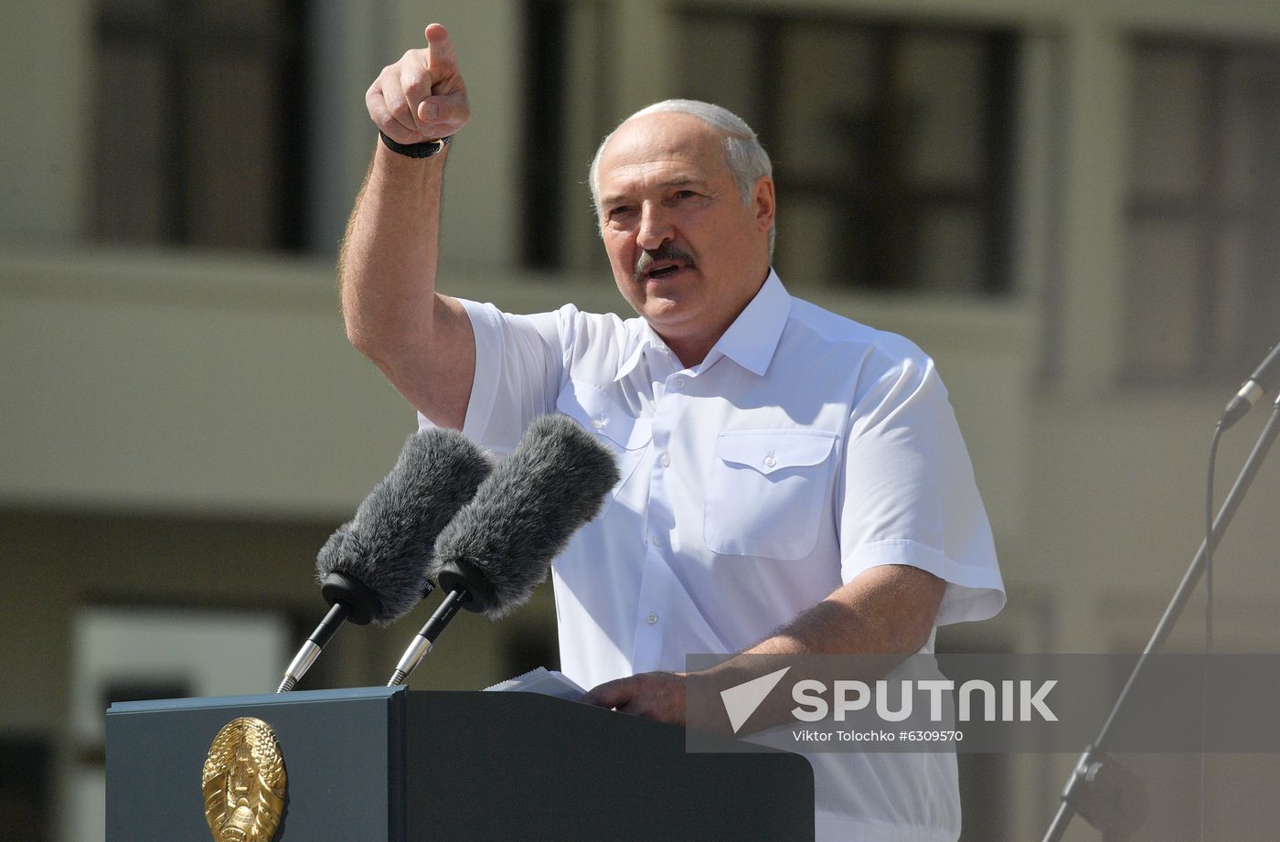 Belarus Lukashenko Supporters