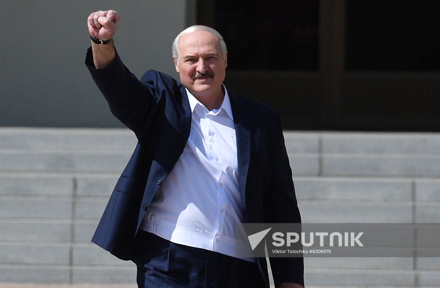 Belarus Lukashenko Supporters