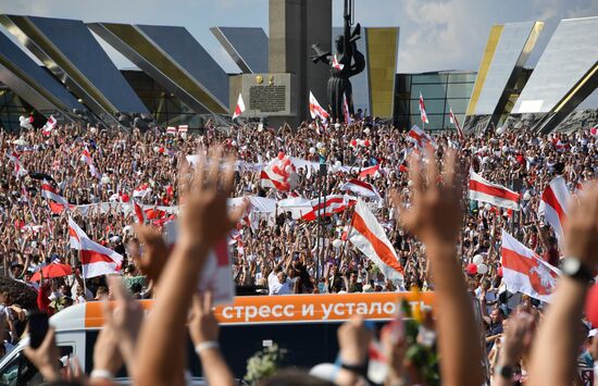 Belarus Presidential Election Protest