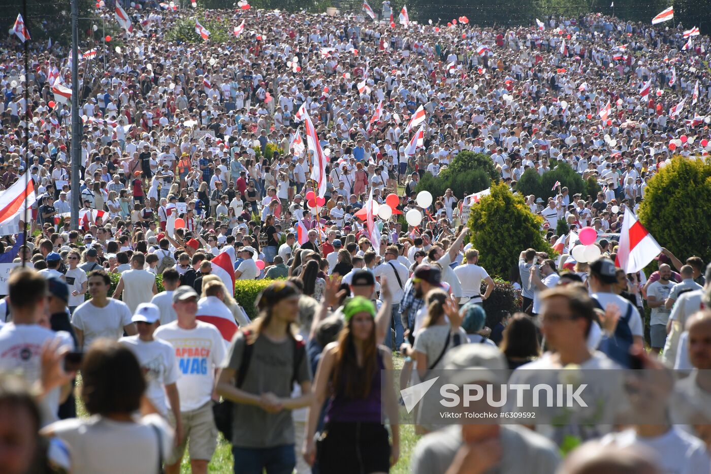 Belarus Presidential Election Protest