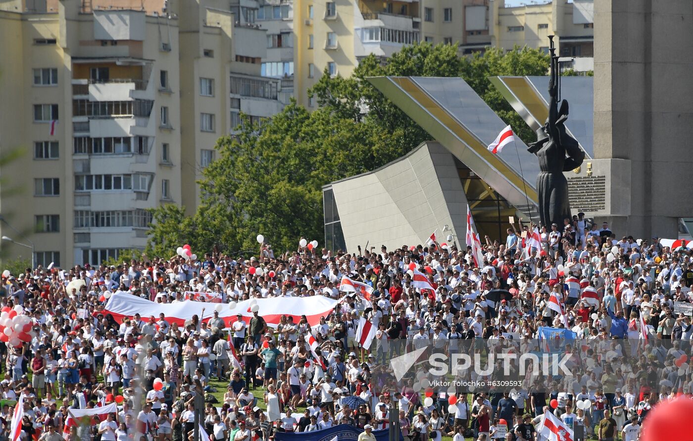 Belarus Presidential Election Protest