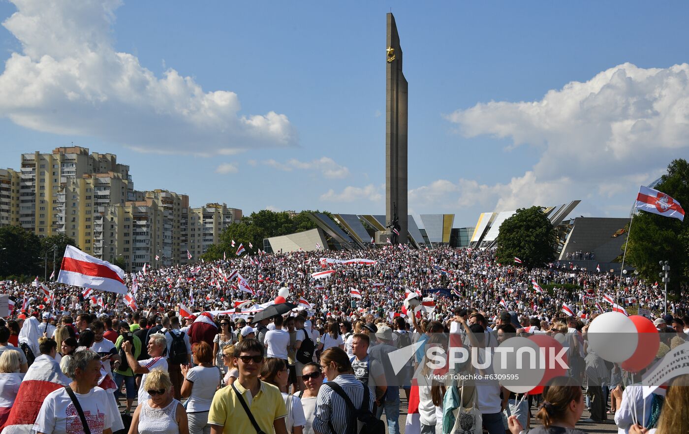 Belarus Presidential Election Protest