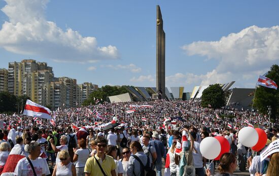 Belarus Presidential Election Protest