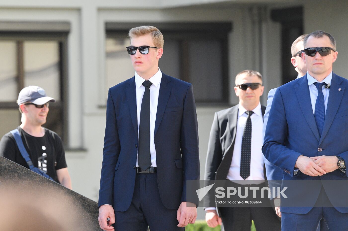 Belarus Lukashenko Supporters