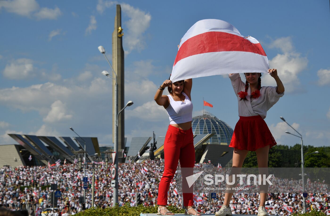 Belarus Presidential Election Protest