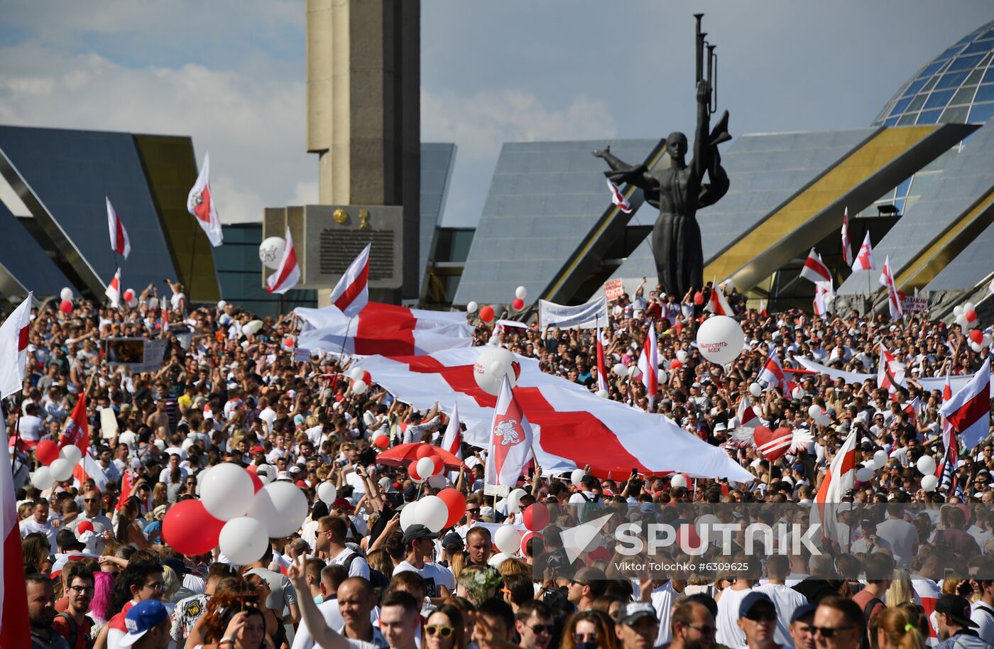 Belarus Presidential Election Protest