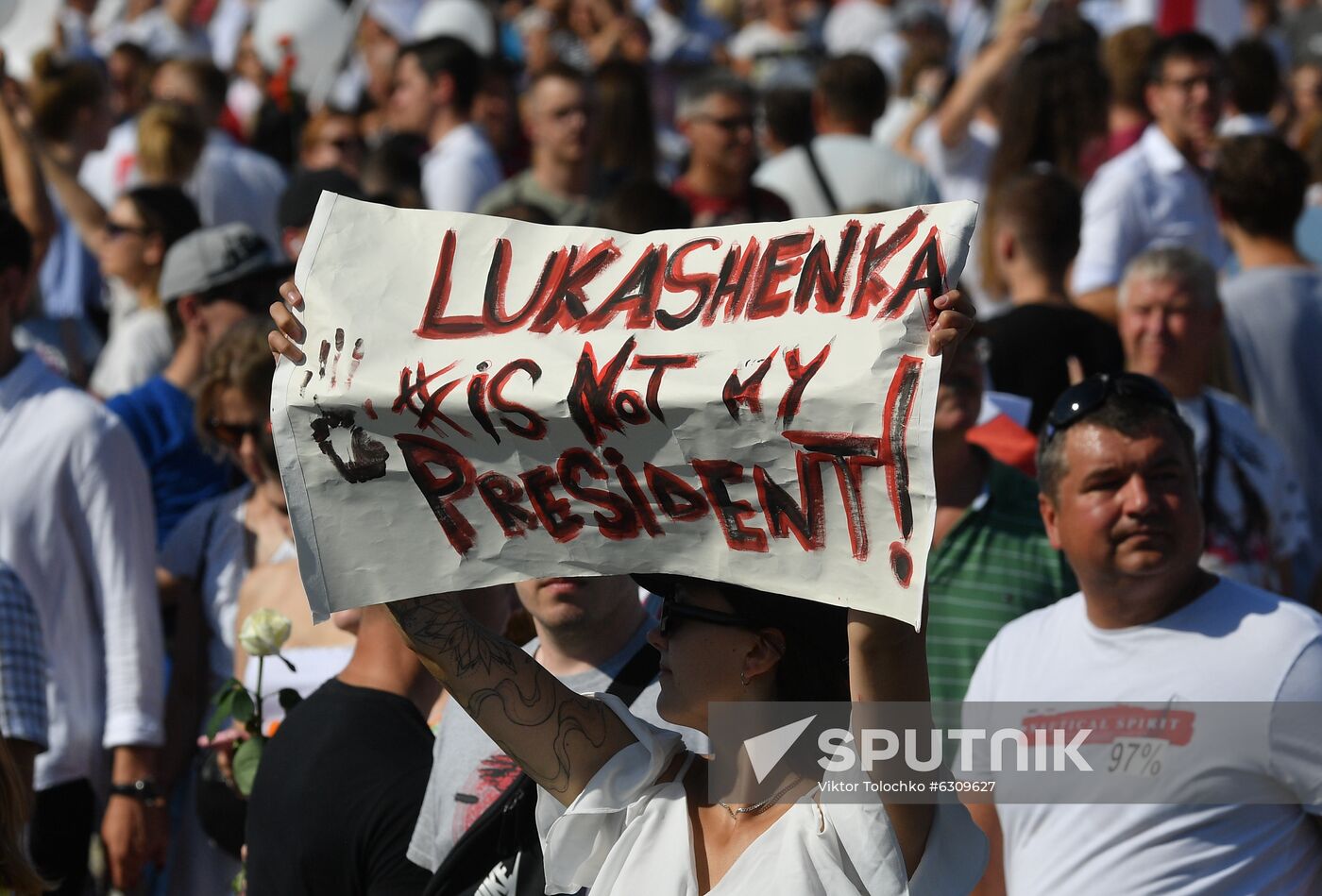 Belarus Presidential Election Protest