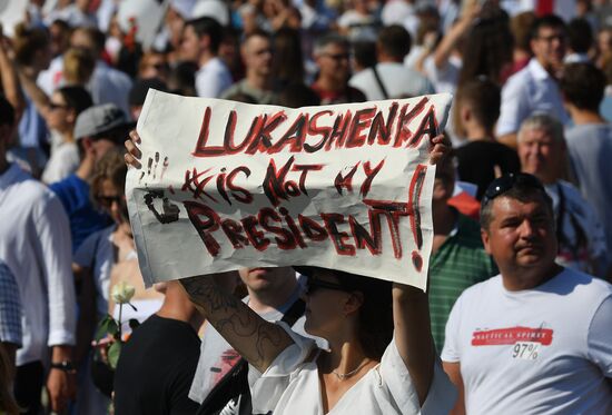 Belarus Presidential Election Protest