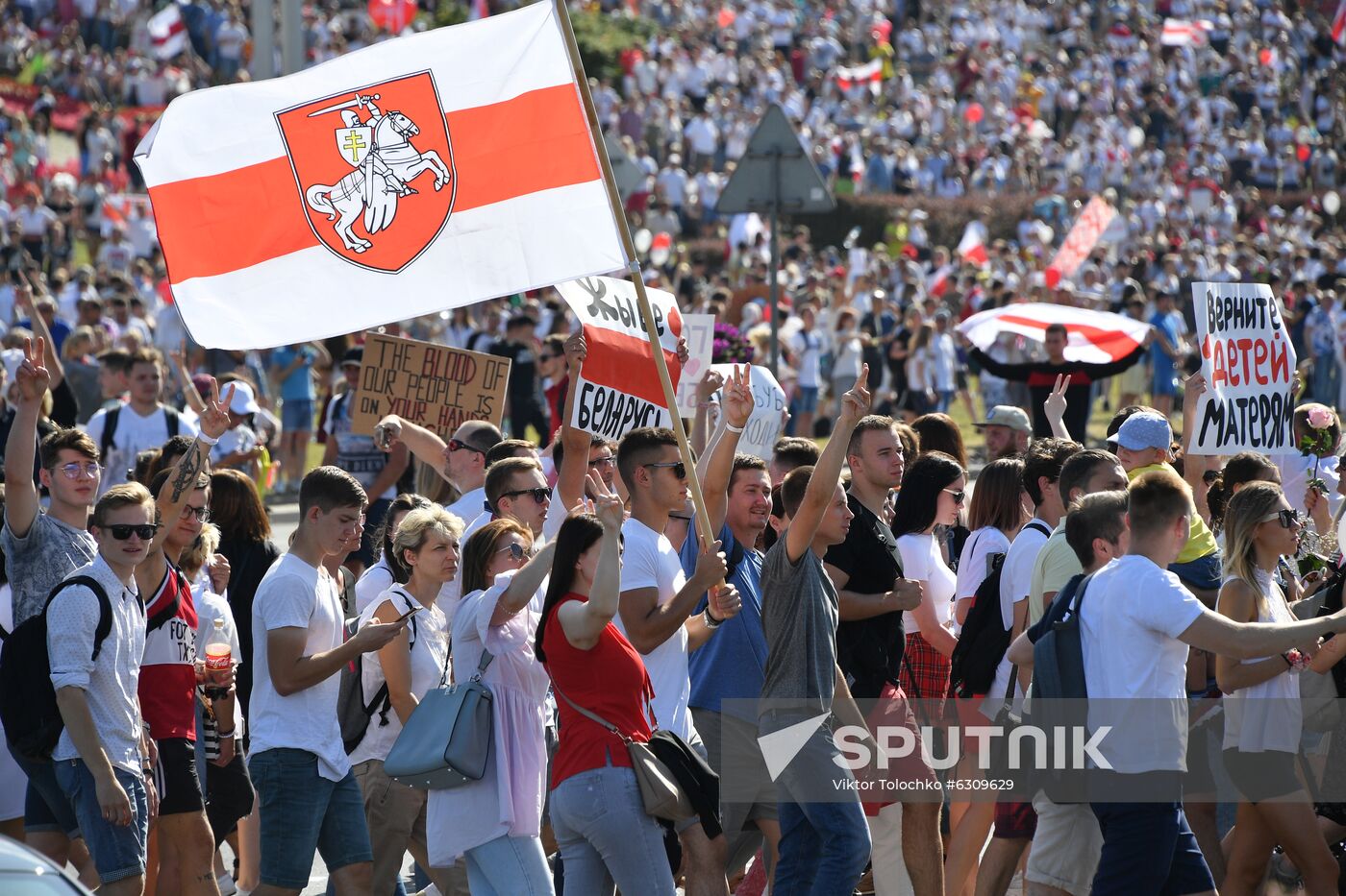 Belarus Presidential Election Protest