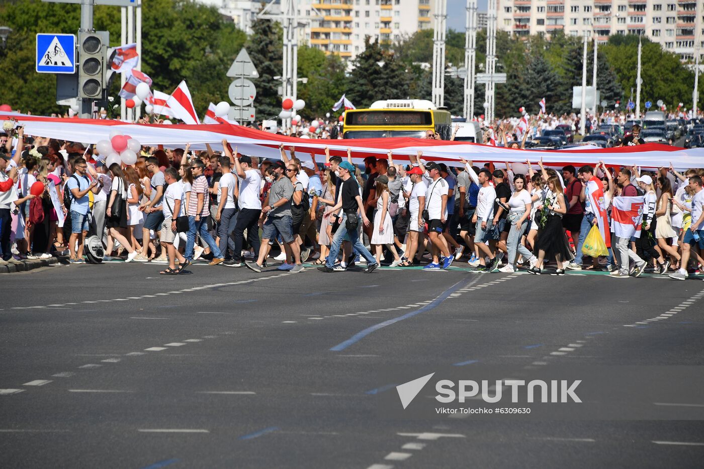 Belarus Presidential Election Protest