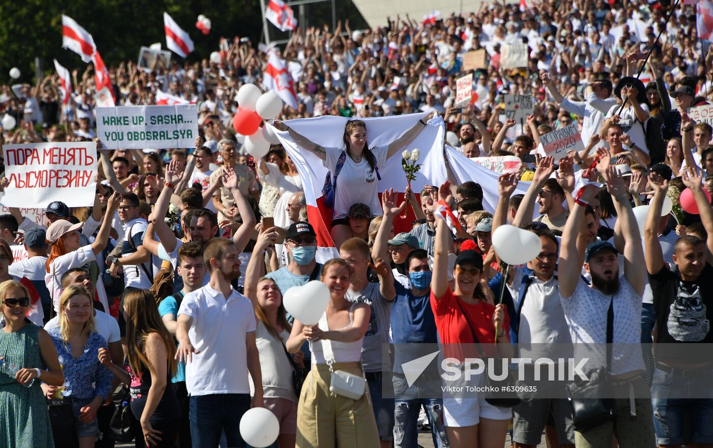 Belarus Presidential Election Protest
