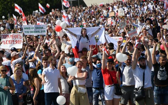 Belarus Presidential Election Protest