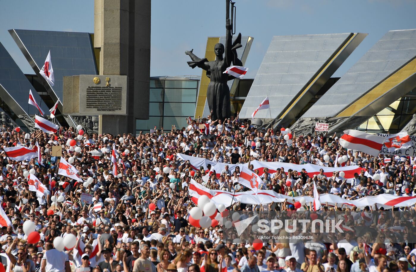 Belarus Presidential Election Protest