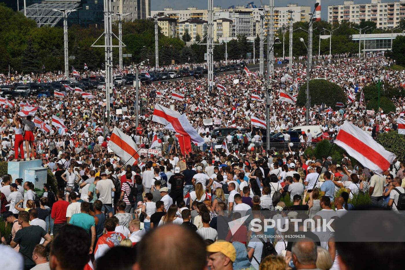 Belarus Presidential Election Protest