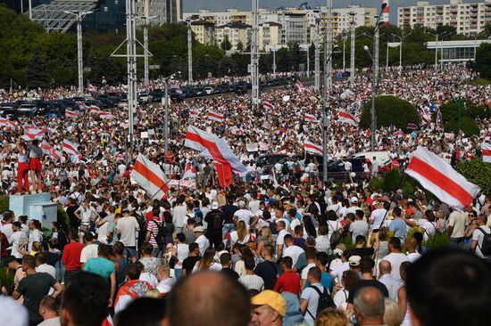 Belarus Presidential Election Protest