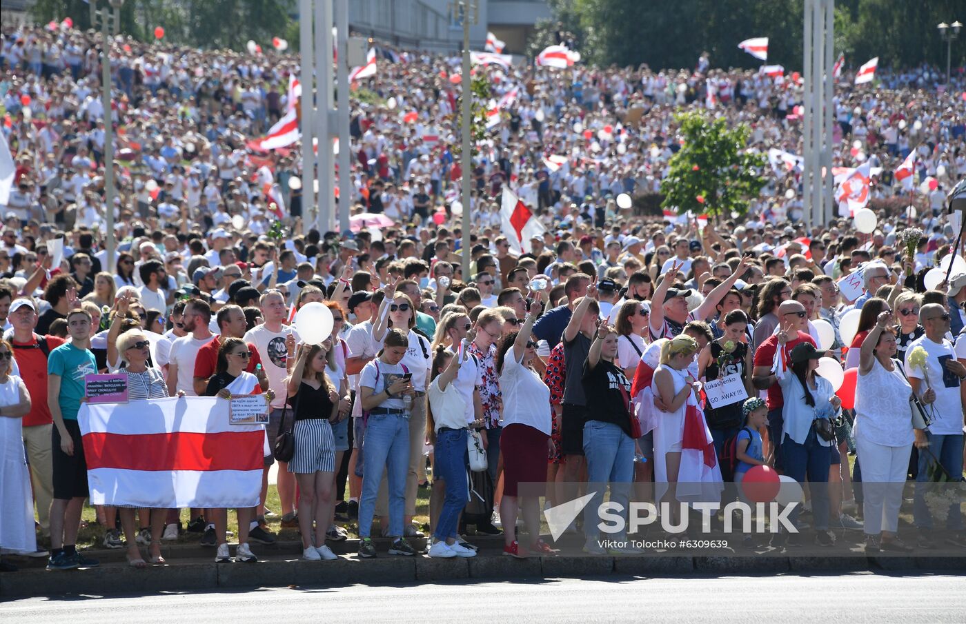Belarus Presidential Election Protest