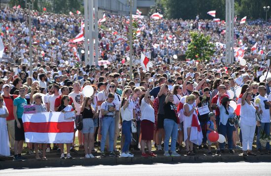 Belarus Presidential Election Protest
