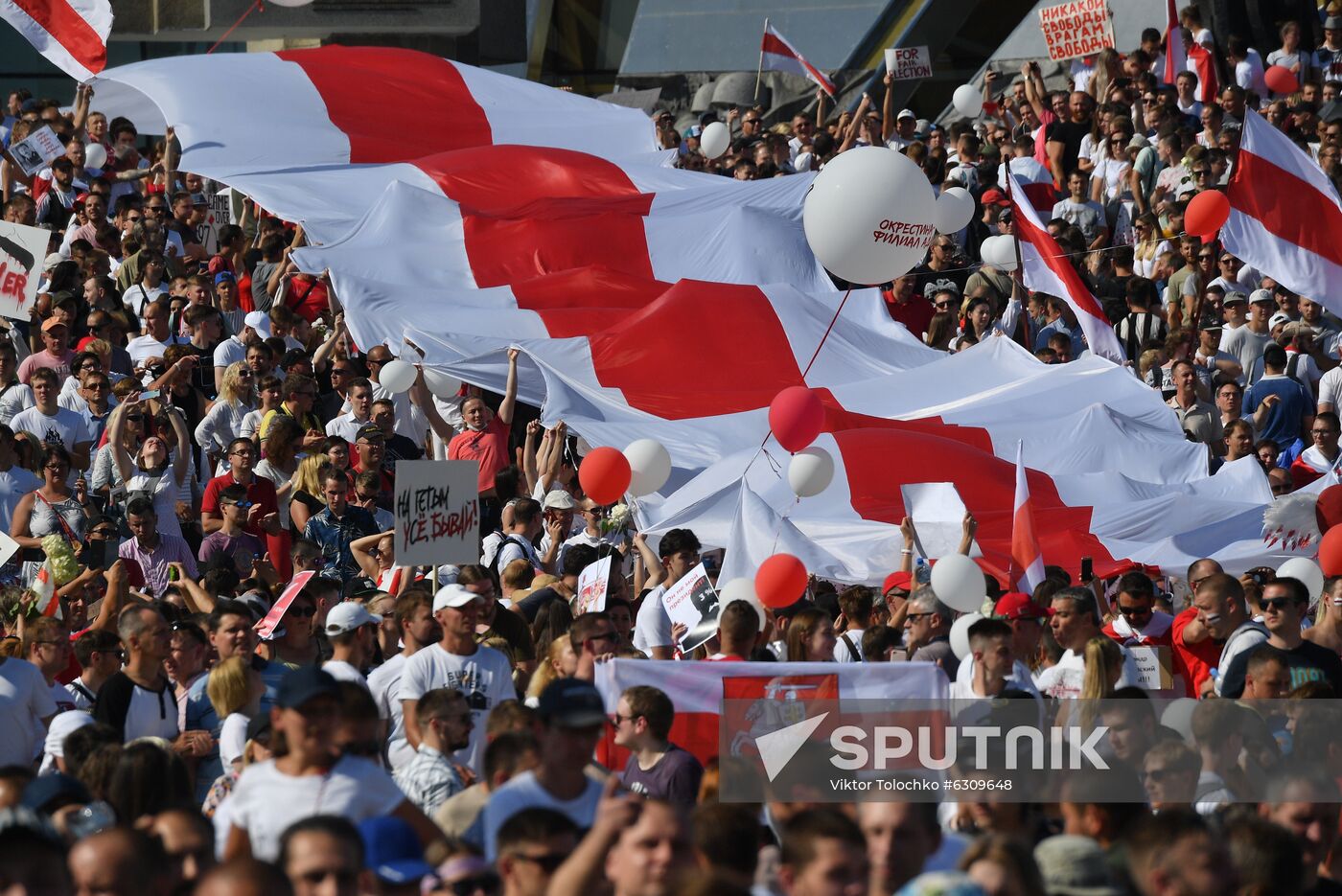 Belarus Presidential Election Protest