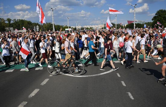 Belarus Presidential Election Protest
