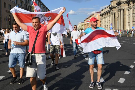 Belarus Presidential Election Protest