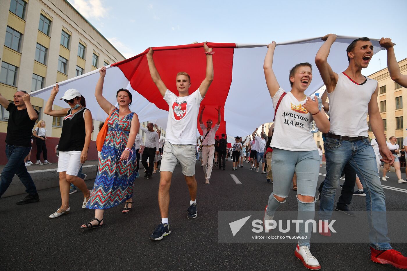 Belarus Presidential Election Protest