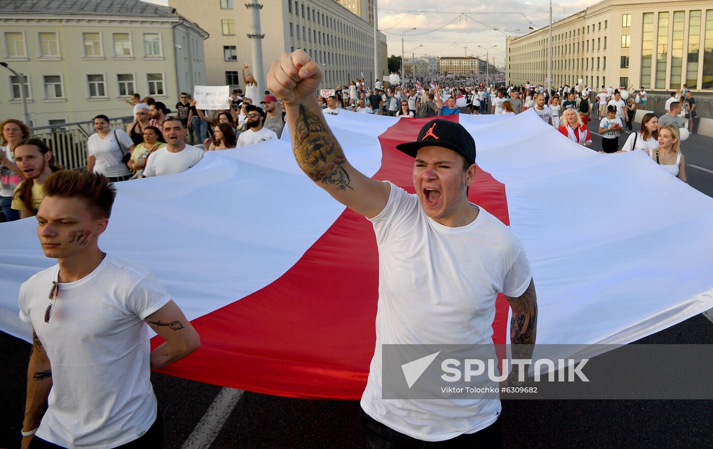 Belarus Presidential Election Protest