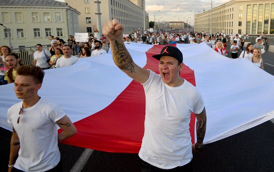 Belarus Presidential Election Protest