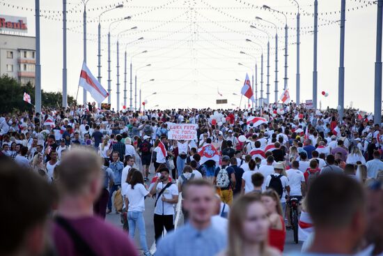 Belarus Presidential Election Protest