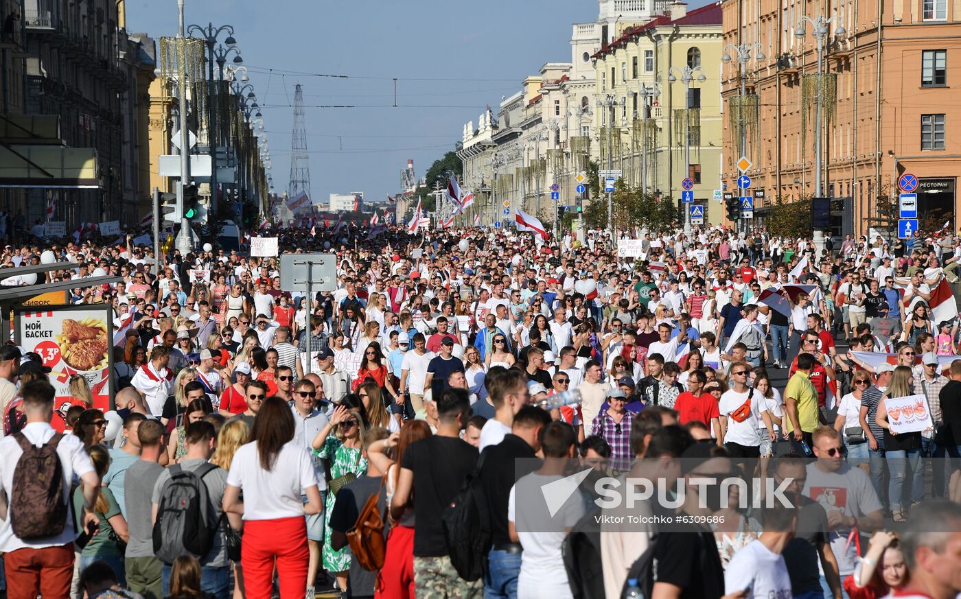 Belarus Presidential Election Protest