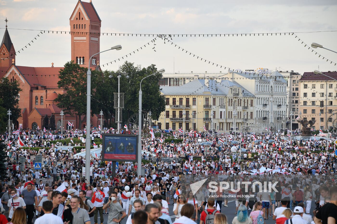 Belarus Presidential Election Protest