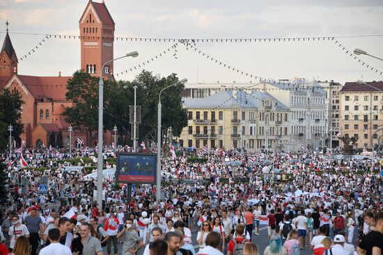 Belarus Presidential Election Protest