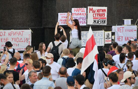 Belarus Presidential Election Protest