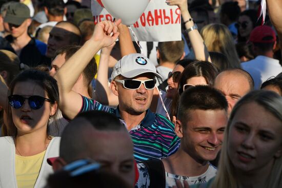 Belarus Presidential Election Protest