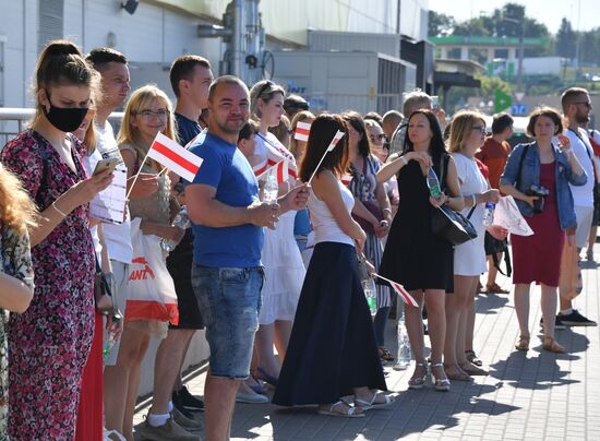 Belarus Presidential Election Protest 