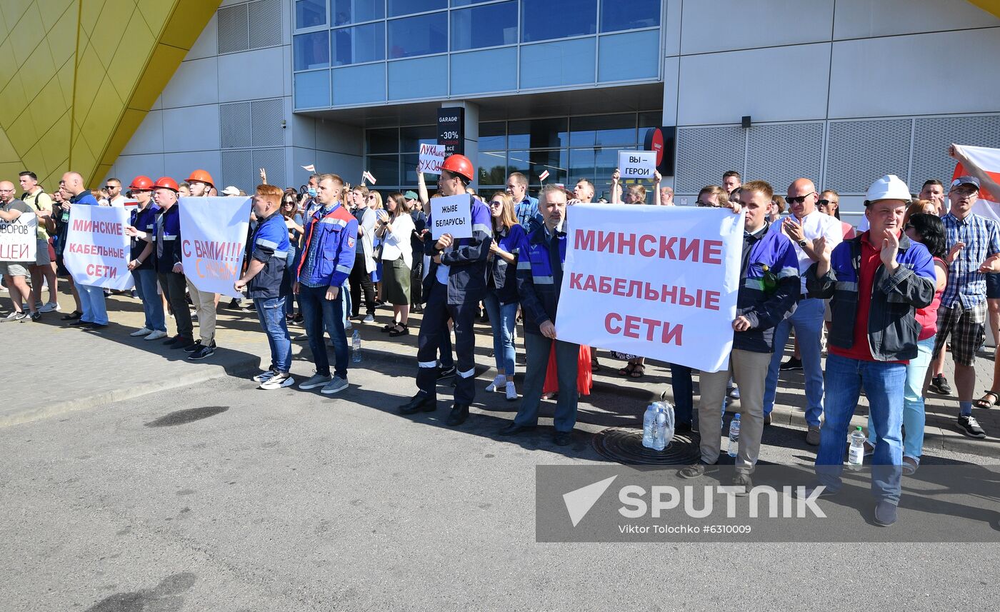 Belarus Presidential Election Protest 