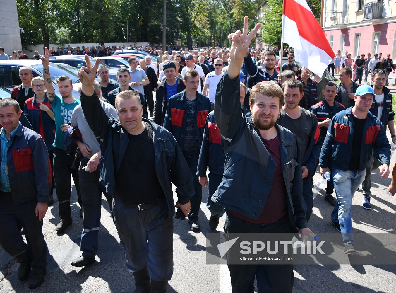 Belarus Presidential Election Protest 
