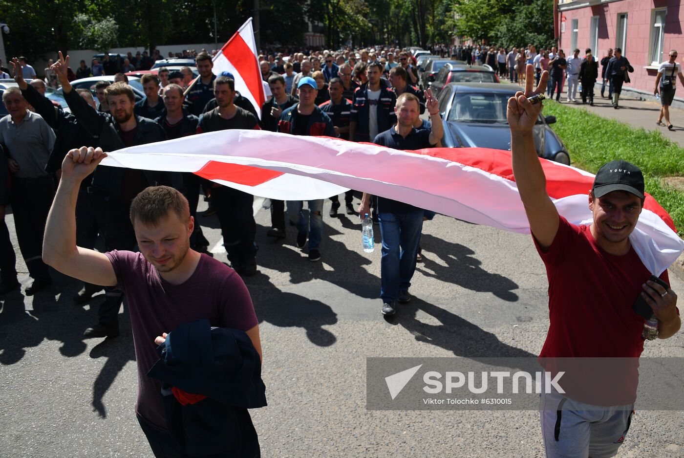 Belarus Presidential Election Protest 
