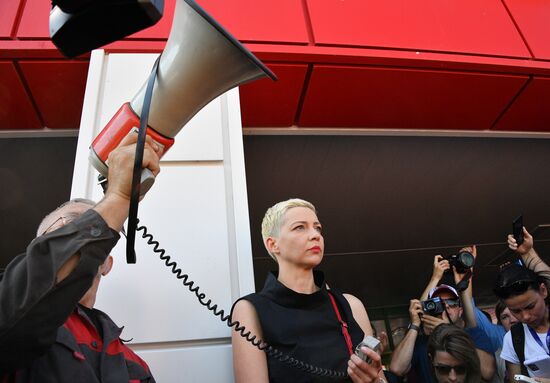 Belarus Presidential Election Protest 