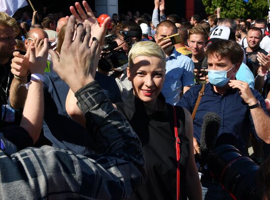 Belarus Presidential Election Protest 