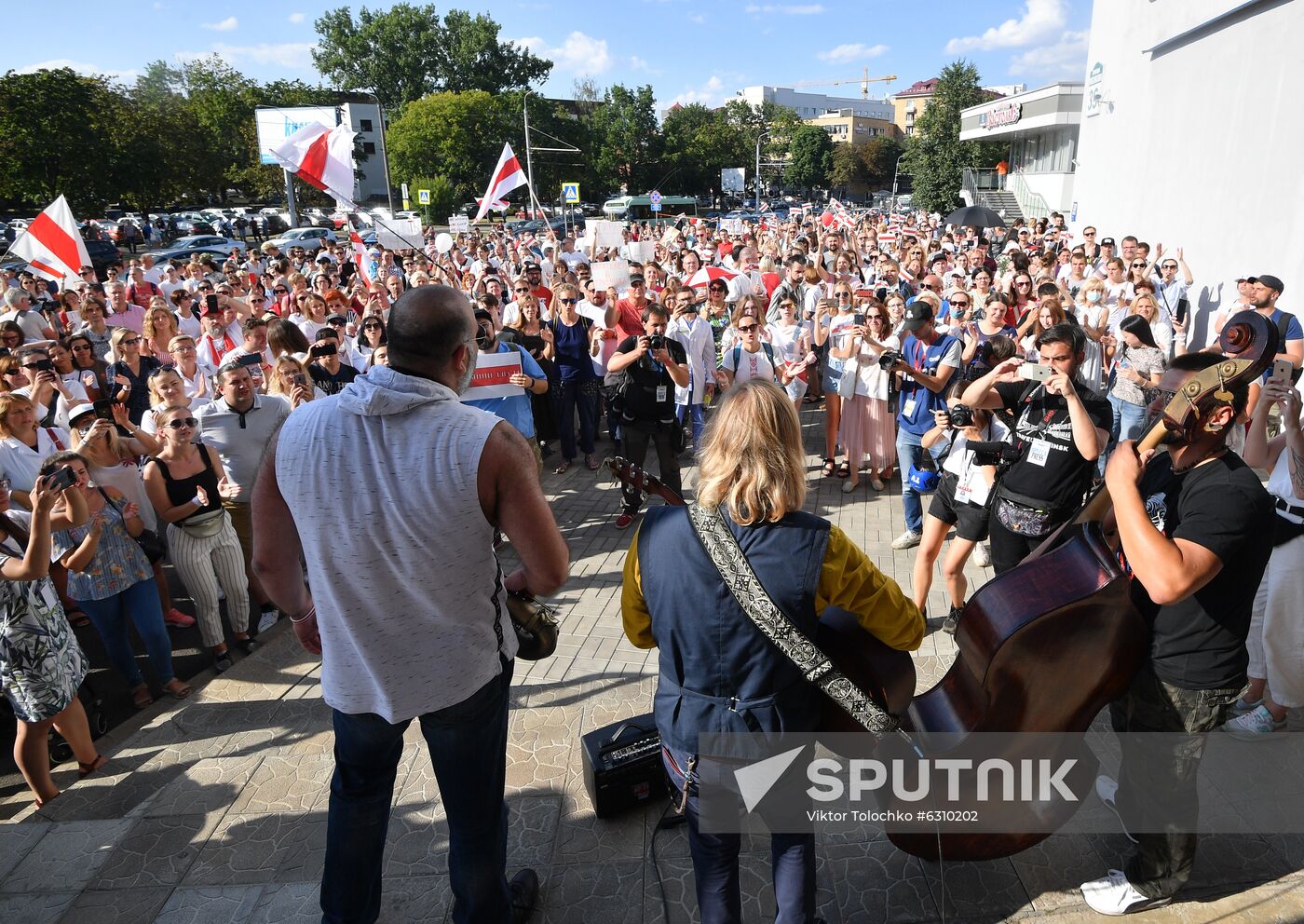Belarus Presidential Election Protest 