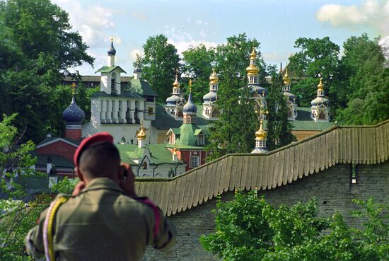 Joint exercise of Russian and French airborne forces