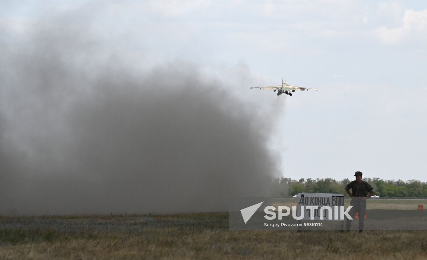 Russia Air Force Drill